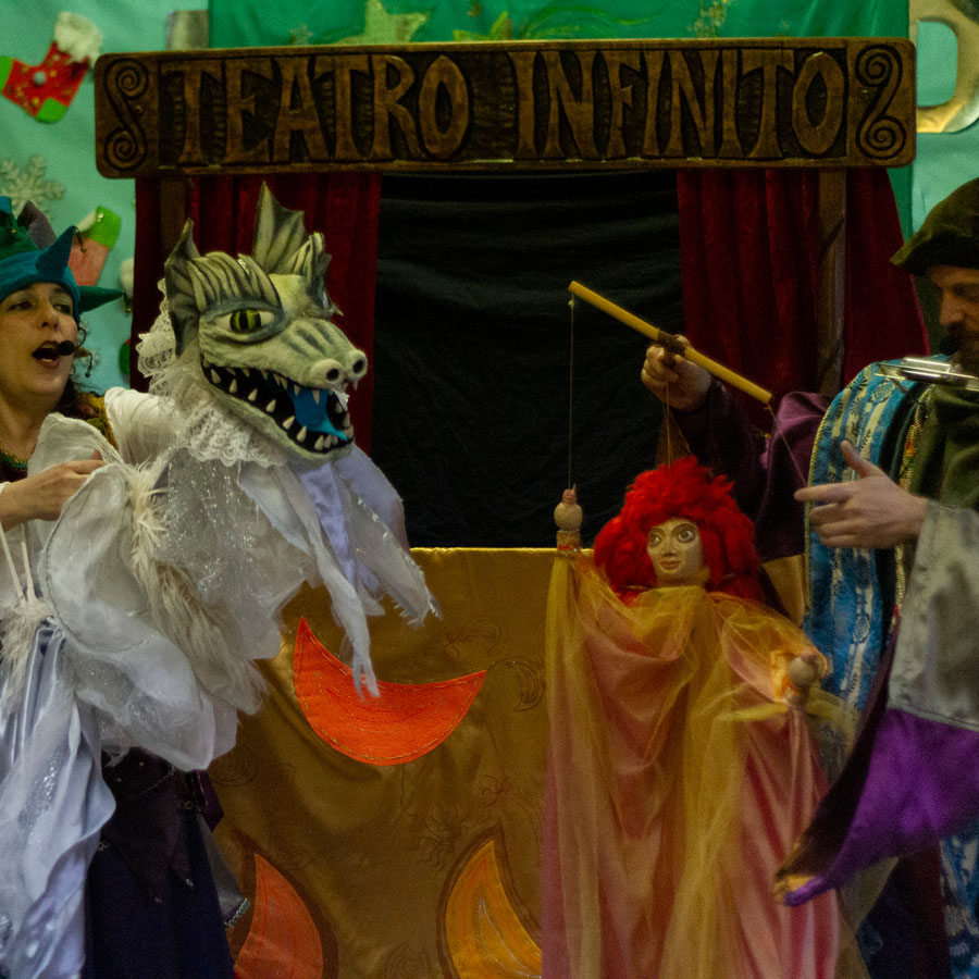 la bailarina y el dragón teatro infinito teatro de titeres