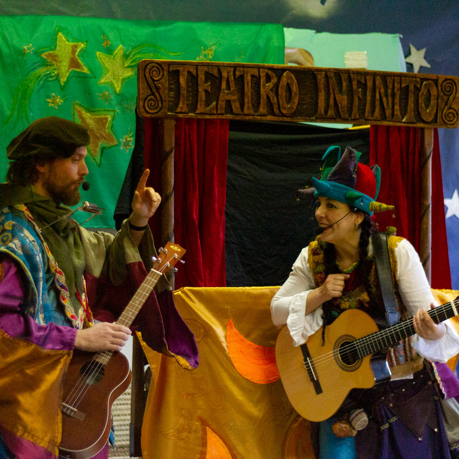 la bailarina y el dragón teatro infinito teatro de titeres