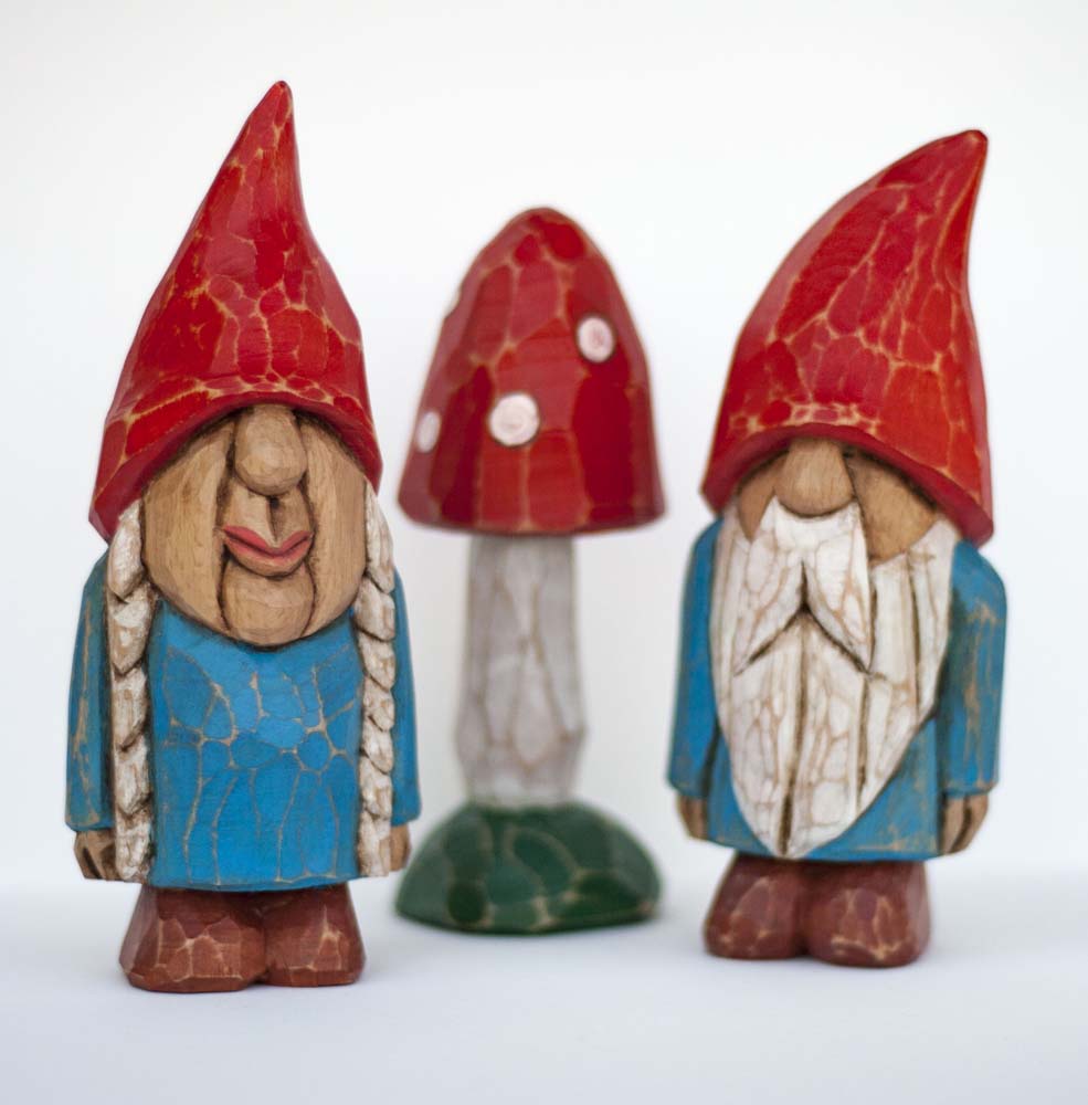 Gnomos y Seta Gnomos y Seta